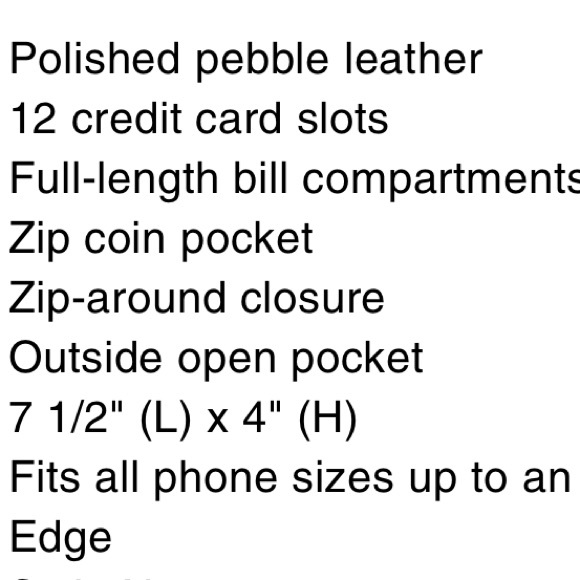 Coach Oxblood Pebbled Leather F16612 Plum Purple Maroon Accordion Zip Wallet 🍇 - Picture 11 of 13